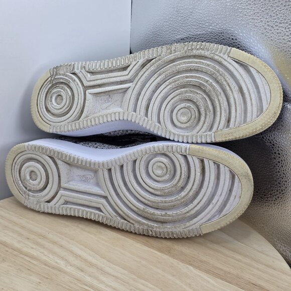 Nike Air Force 1 Flyknit 2.0 Black/White Oreo AV3042-001 Men's Sz 8.5 - Picture 8 of 9